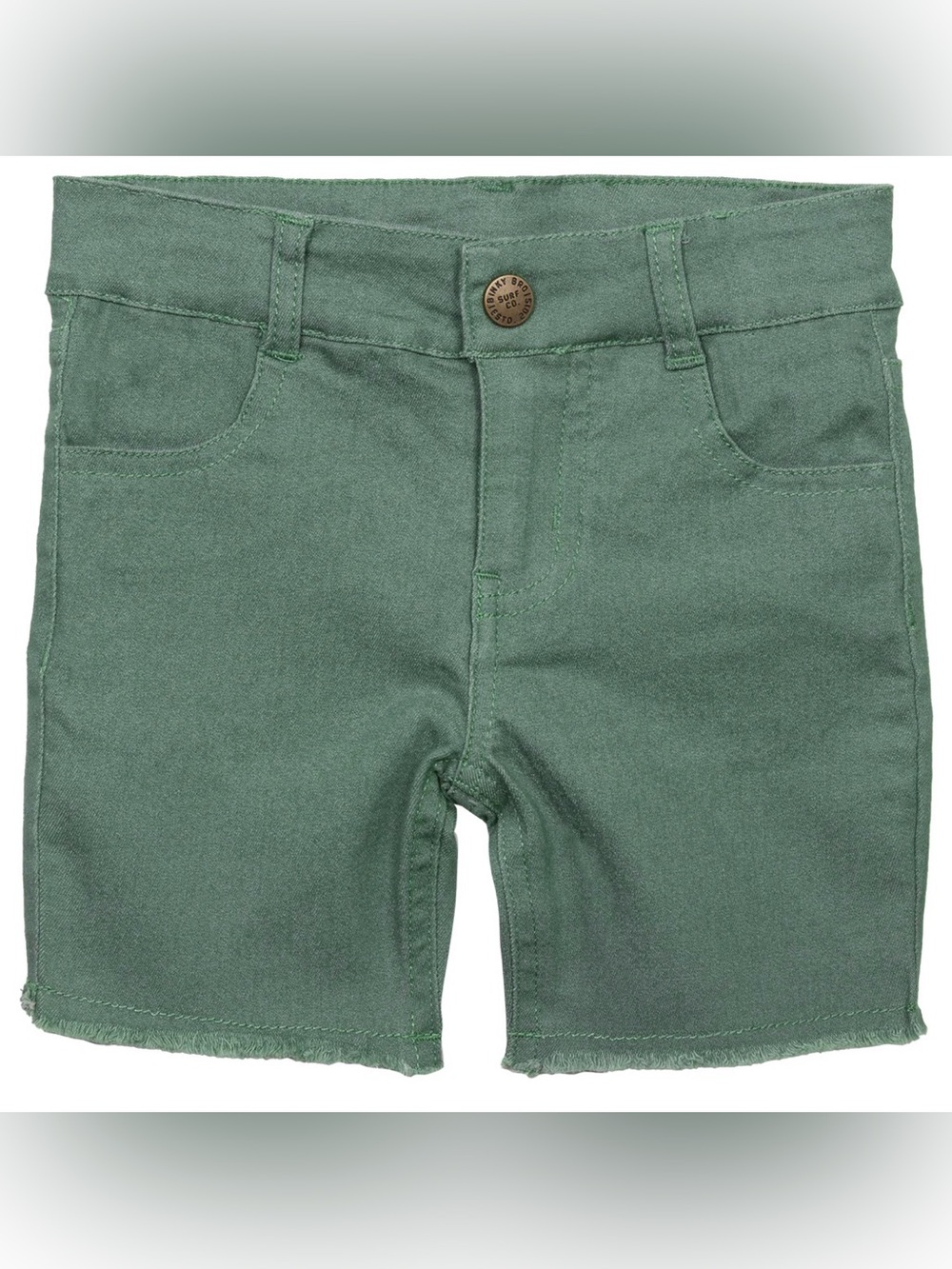 Binky Bro Boy’s Teal Green Waco Shorts NWT Size 18-24